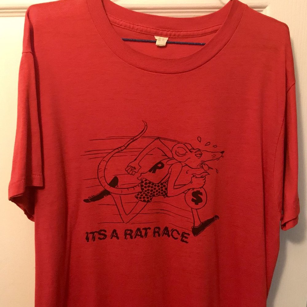 Vintage Men’s Red T Shirt
